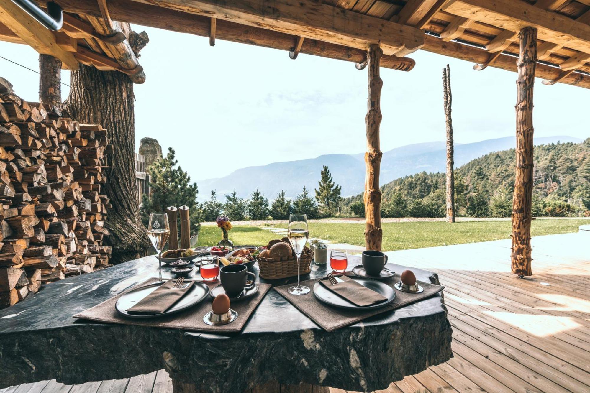 לאיון Chalet Resort Zu Kirchwies מראה חיצוני תמונה